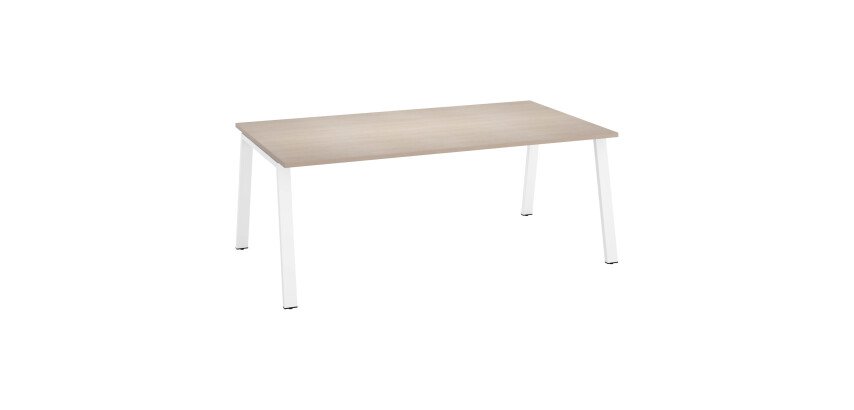 Bureau manager ECLA L 200 x P 100 cm piètement métal