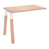 Extensión de mesa Ecla patas metal/ madera