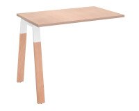 Extensión de mesa Ecla patas metal/ madera