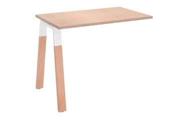 Extensión de mesa Ecla patas metal/ madera