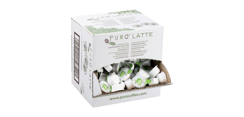 Lait concentré Puro - Boîte distributrice de 200 coupelles