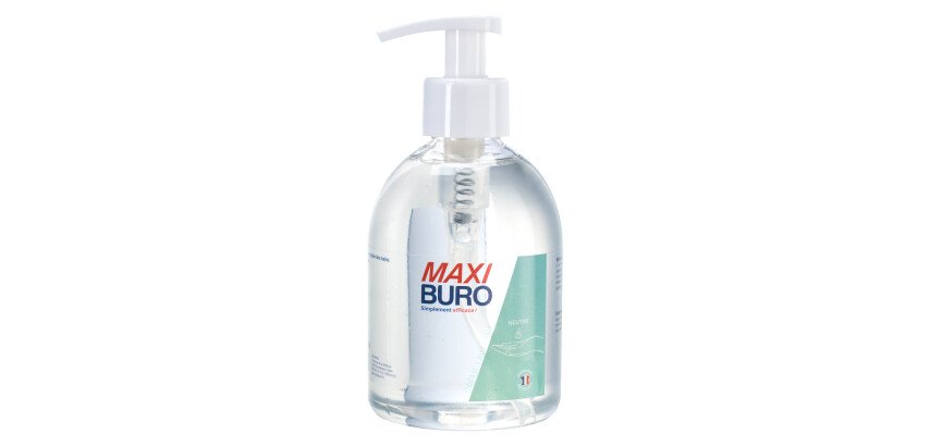 Crème lavante mains - parfum neutre - flacon de 300 ml - Maxiburo