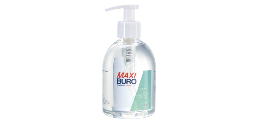 Crème lavante mains - parfum neutre - flacon de 300 ml - Maxiburo