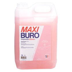 Crème lavante mains - parfum floral - bidon de 5 L- Maxiburo