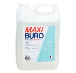 Crème lavante mains - parfum neutre - bidon de 5 L- Maxiburo