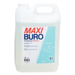 Crème lavante mains - parfum neutre - bidon de 5 L- Maxiburo