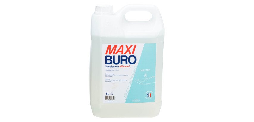 Crème lavante mains - parfum neutre - bidon de 5 L- Maxiburo