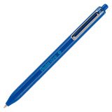 Stylo bille Pentel IZEE bleu rétractable pointe 1 mm - écriture large
