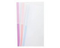 Dossier uñero A4 polipropileno 180 micras bicolor blanco-pastel  Tarifold - Paquete de 12