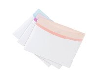 Sobres plásticos portafolios A5 Color Dream colores pasteles surtidos Pack de 6 