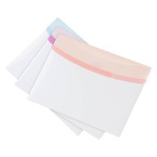 Sobres plásticos portafolios A5 Color Dream colores pasteles surtidos Pack de 6 