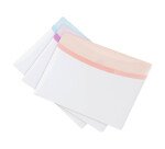 Sobres plásticos portafolios A5 Color Dream colores pasteles surtidos Pack de 6 