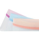 Sobres plásticos portafolios A5 Color Dream colores pasteles surtidos Pack de 6 