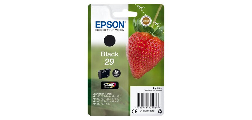 Epson 29 cartucho original negro (175 páginas) 