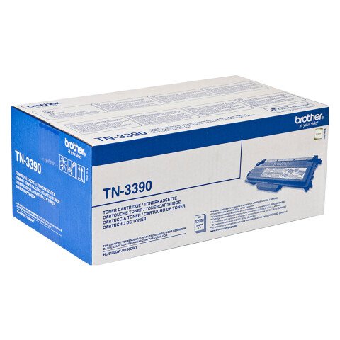 Brother TN-3390 tóner original negro