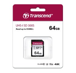 Tarjeta de memoria 64 Gb Transcend SD Class 10 