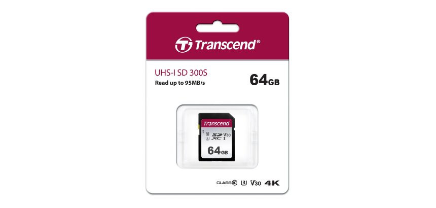 Tarjeta de memoria 64 Gb Transcend SD Class 10 