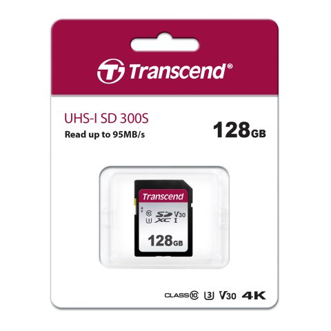 Tarjeta de memoria 128 Gb Transcend SD Class 10