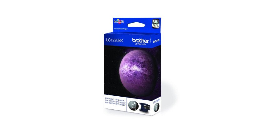 Brother LC1220BK Cartucho original negro (300 páginas) 
