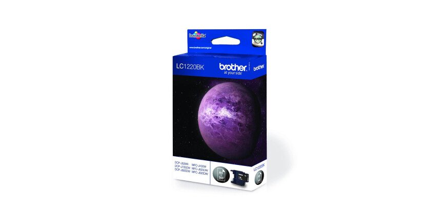 Brother LC1220BK Cartucho original negro (300 páginas) 