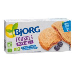 Fourrés aux myrtilles Bio Bjorg - Paquet de 175 g