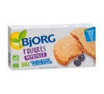 Biscuits à l'avoine fourrés aux myrtilles Bjorg - Paquet de 175 g