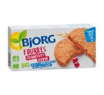 Biscuits à l'avoine fourrés aux cranberries Bjorg - Paquet de 175 g