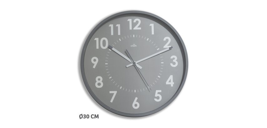 Horloge murale Abby Ø 30 cm - À quartz
