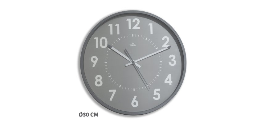 Horloge murale Abby Ø 30 cm - À quartz