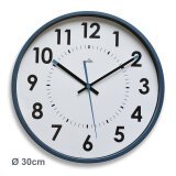 Wanduhr farbig Ø 30 cm -  Quarz
