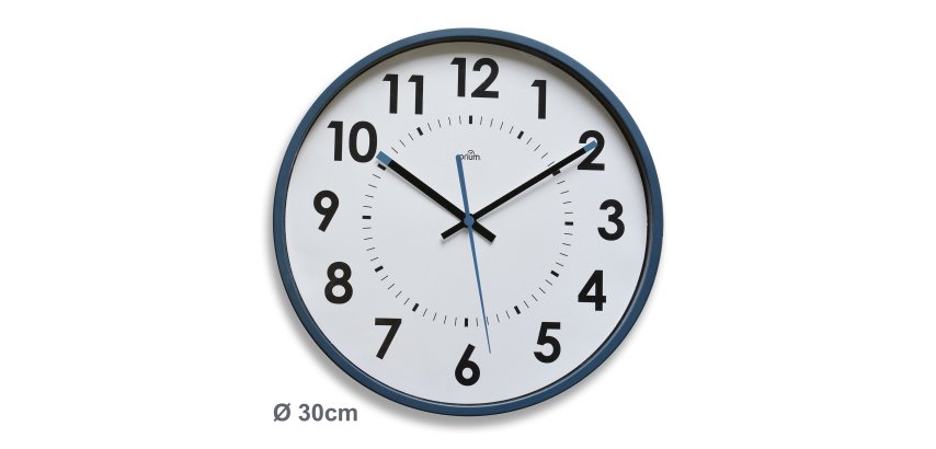 Horloge murale Abby Ø 30 cm - À quartz