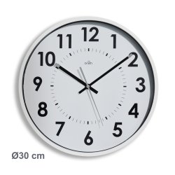Horloge murale à quartz diamètre 30 cm