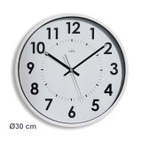 Horloge murale Abby Ø 30 cm - À quartz - blanc