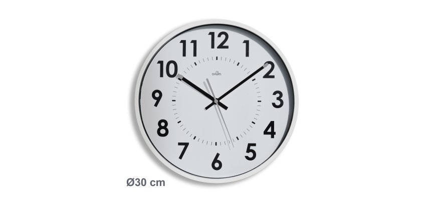 Reloj de pared Color Ø 30 cm - Cuarzo 