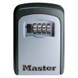 Secured key safe for permanent fixation Master Lock 