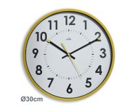 Horloge murale à quartz diamètre 30 cm