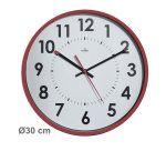Wandklok kleur D 30 cm - met kwarts