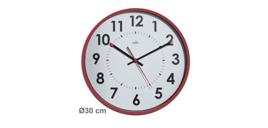 Horloge murale Abby Ø 30 cm - À quartz