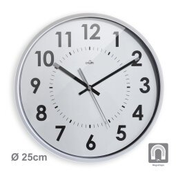 Reloj imantado  Ø 25 cm - Cuarzo 