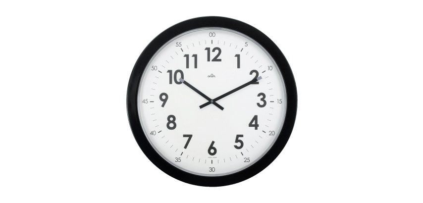 Horloge murale à quartz diamètre 55 cm