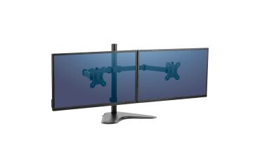 Brazo 2 monitores con Peana Professional Fellowes 