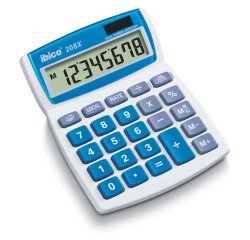 Calculadora 8 dígitos Ibico 208X 