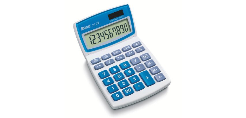 Calculadora 10 dígitos Ibico 210X