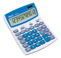 Calculadora 12 dígitos Ibico 212X