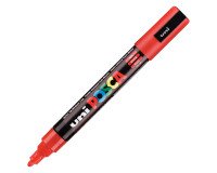Marqueur Posca PC5M pointe moyenne 1,8 à 2,5 mm - rouge