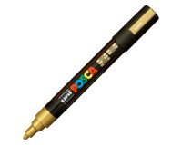 Marker Posca PC5M gemiddelde punt van 1,8 tot 2,5 mm goud