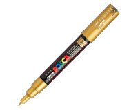 Marqueur Posca PC1MC pointe extra-fine 0,7 mm - or