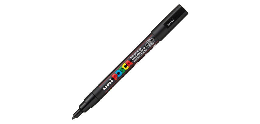Marqueur Posca PC3M pointe moyenne de 0,9 à 1,3 mm