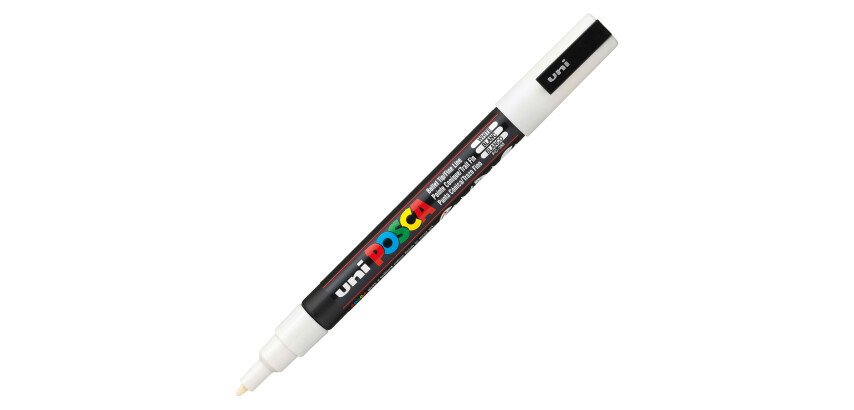 Marqueur Posca PC3M pointe moyenne de 0,9 à 1,3 mm