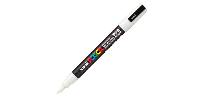 Marqueur Posca PC3M pointe fine de 0,9 à 1,3 mm